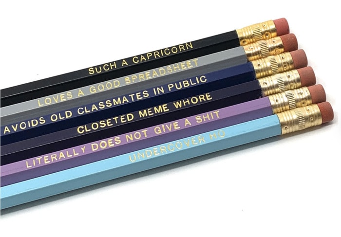Capricorn Gifts - Pencils