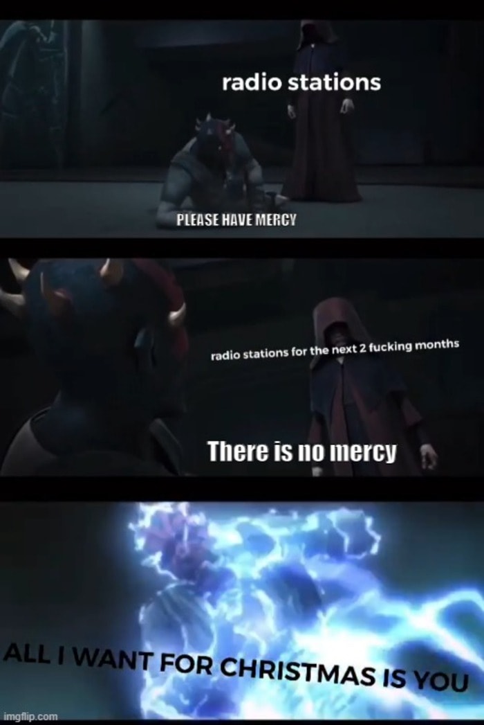 Christmas Memes - christmas music no mercy
