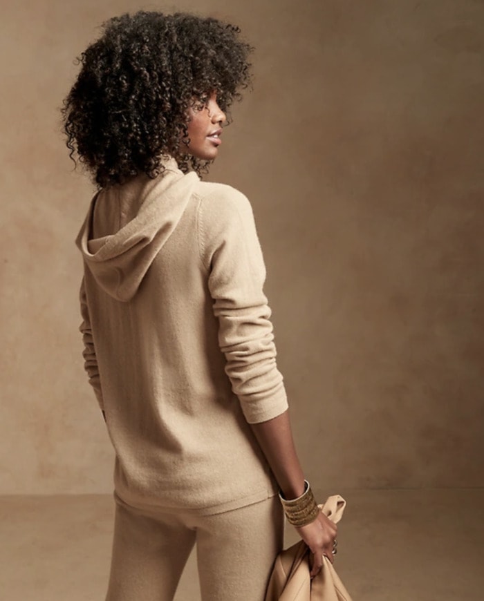 Gifts for Wife - Banana Republic Cashmere Hoodie