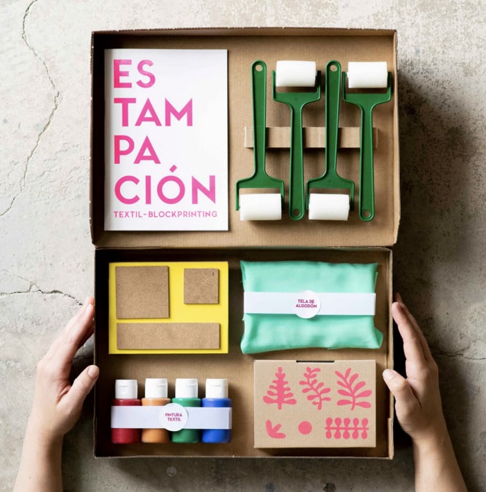 Gifts for Wife - Botanical Printmaking Kit