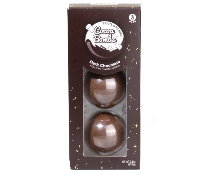 Hot Chocolate Bomb - 3 Pack Dark Chocolate