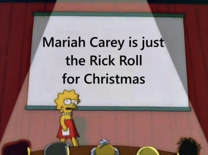 Mariah Carey Memes - Rick Roll