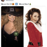 Mariah Carey Memes - October 31 vs November 1