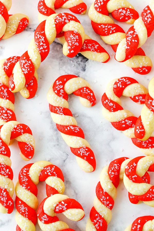 Popular Christmas Cookie in Each State - Candy Cane Cookies