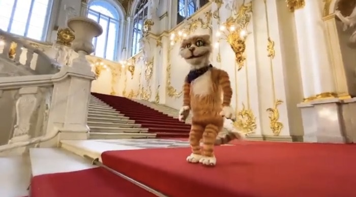 Sigismund Puppet Cat of Russian Hermitage Museum