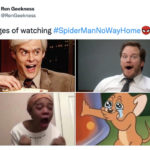Spiderman Memes No Way Home - four stages crying