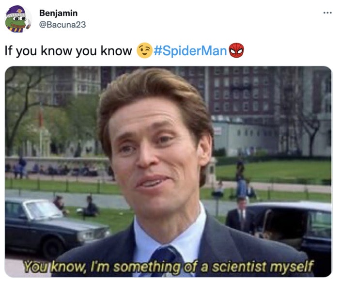 Spiderman Memes No Way Home - something of a scientist