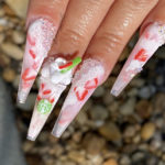 Starbucks Nails - Pink Drink