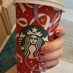 Starbucks Nails - Holiday Cup