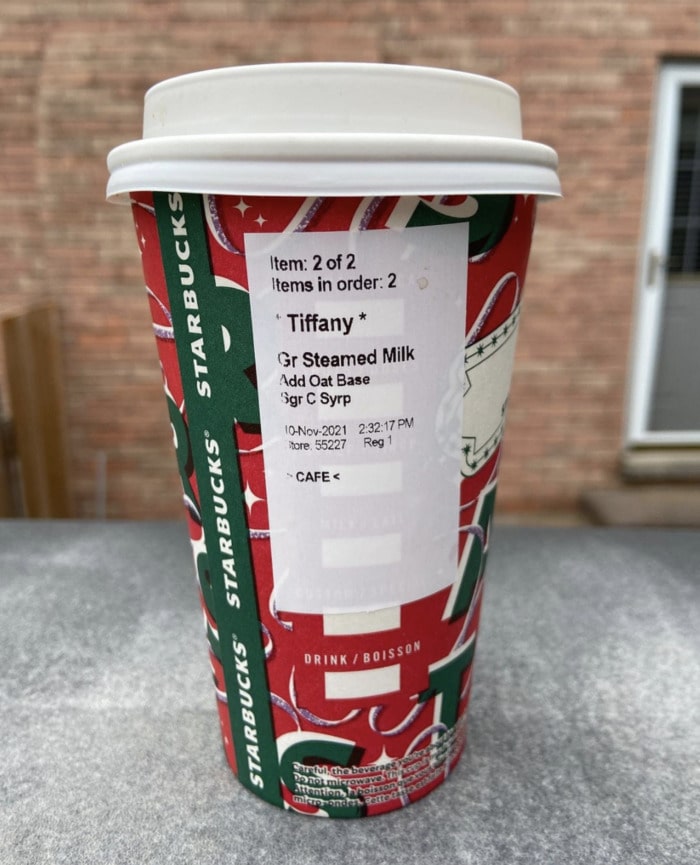 Starbucks Secret Menu Hot Drinks - Sugar Cookie Creme