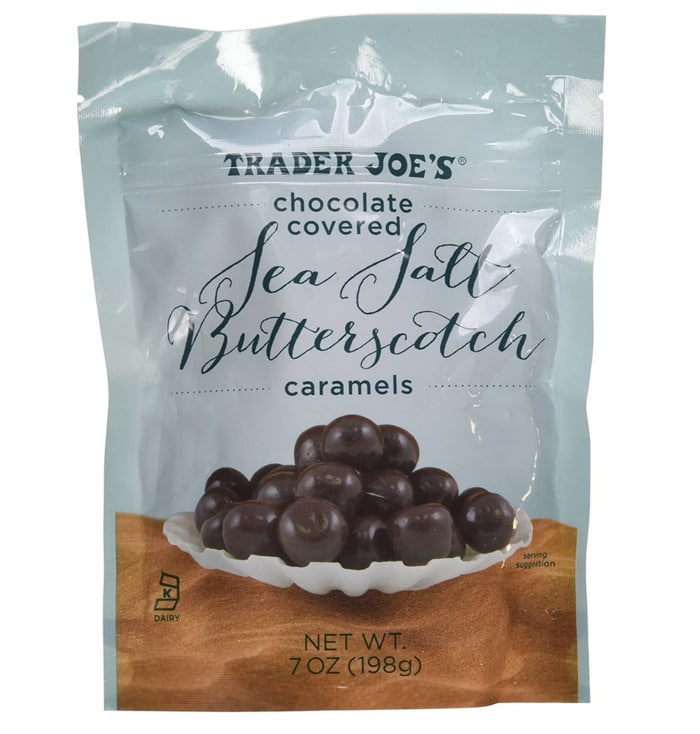 Trader Joes Chocolate - Sea Salt Butterscotch