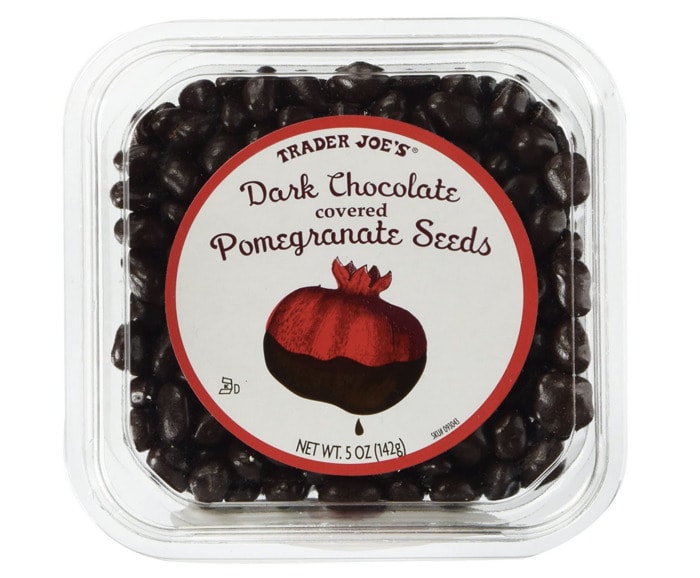 Trader Joes Chocolate - Pomegranate Seeds