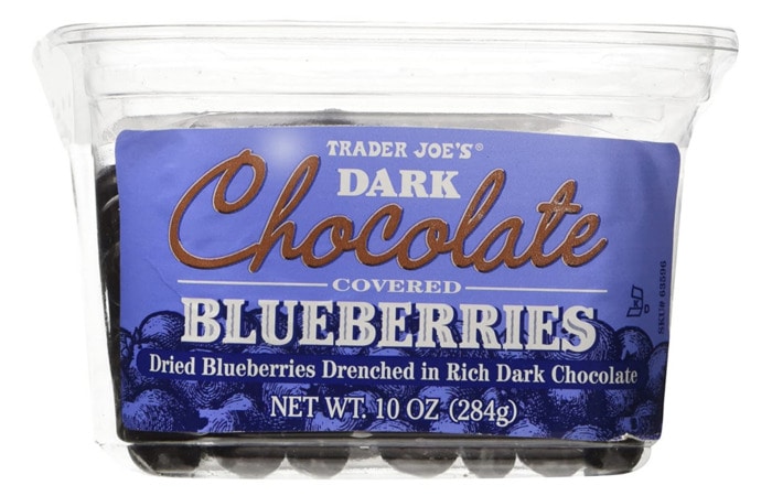 Trader Joes Chocolate - Blueberries