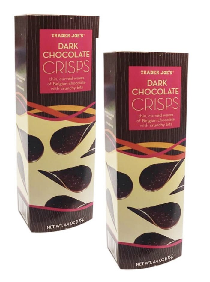 Trader Joes Chocolate - Dark Chocolate Crisps