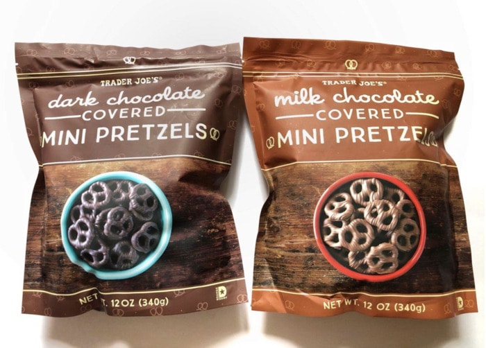 Trader Joes Chocolate - Milk Chocolate covered Mini Pretzels