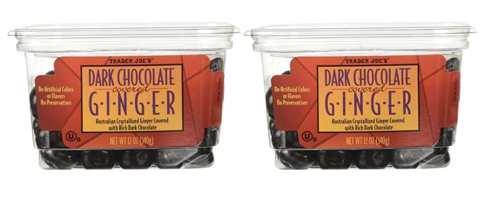 Trader Joes Chocolate - Dark Chocolate Ginger