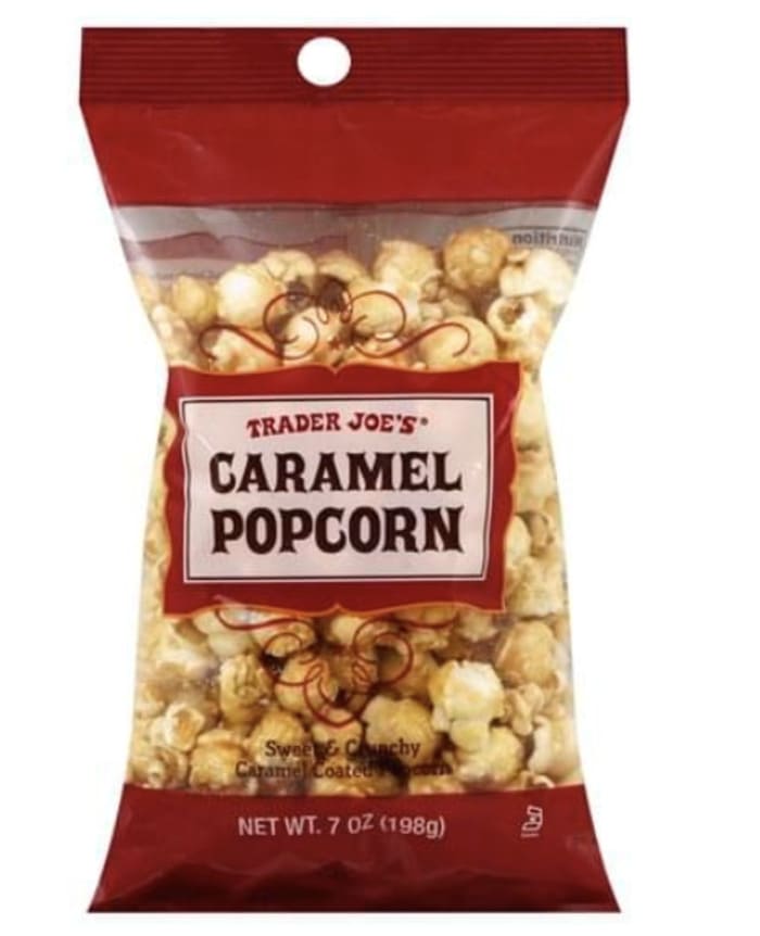 Trader Joe's Snacks - caramel popcorn