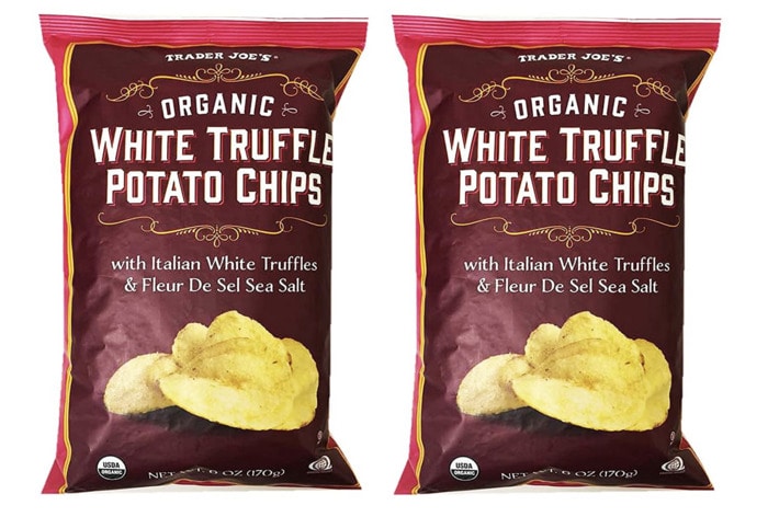 Trader Joe's Snacks - white truffle potato chips