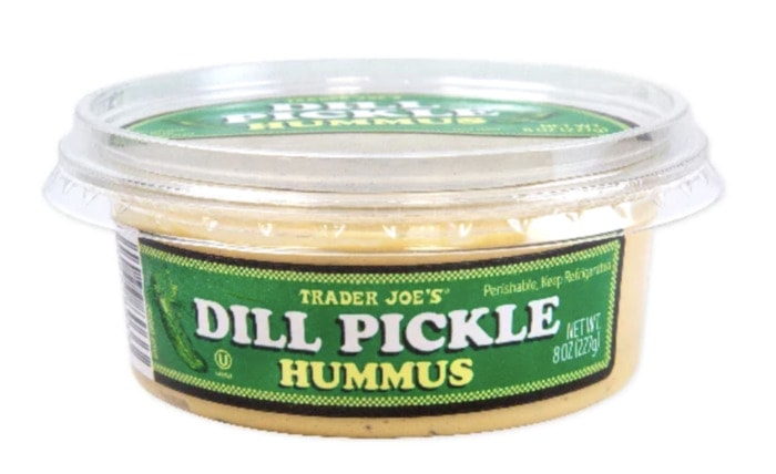 Trader Joe's Snacks - dill pickle hummus