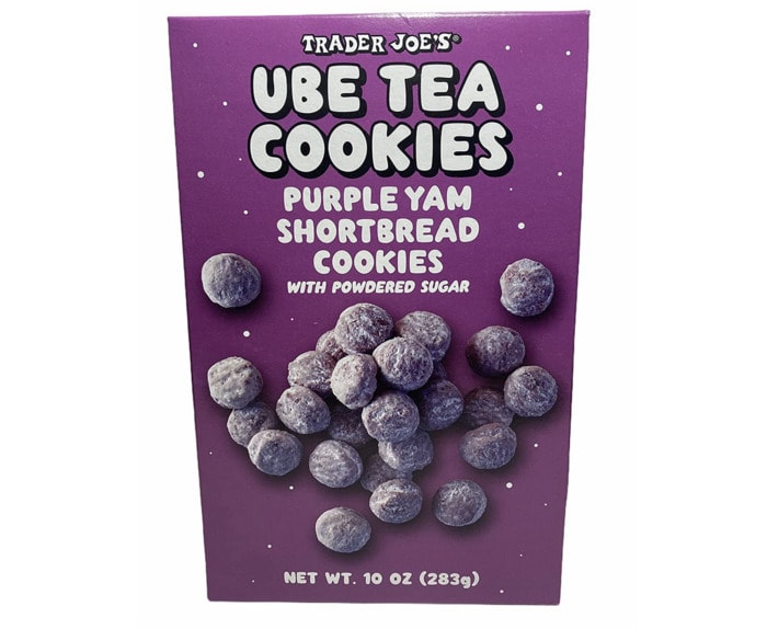 Trader Joe's Snacks - ube tea cookies