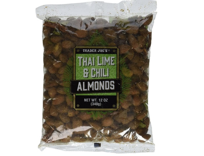 Trader Joe's Snacks - thai lime & chili almonds