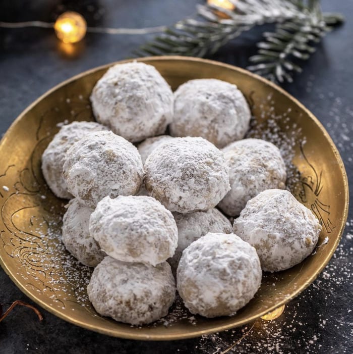 Popular Christmas Cookie in Each State - Russian tea cake cookies