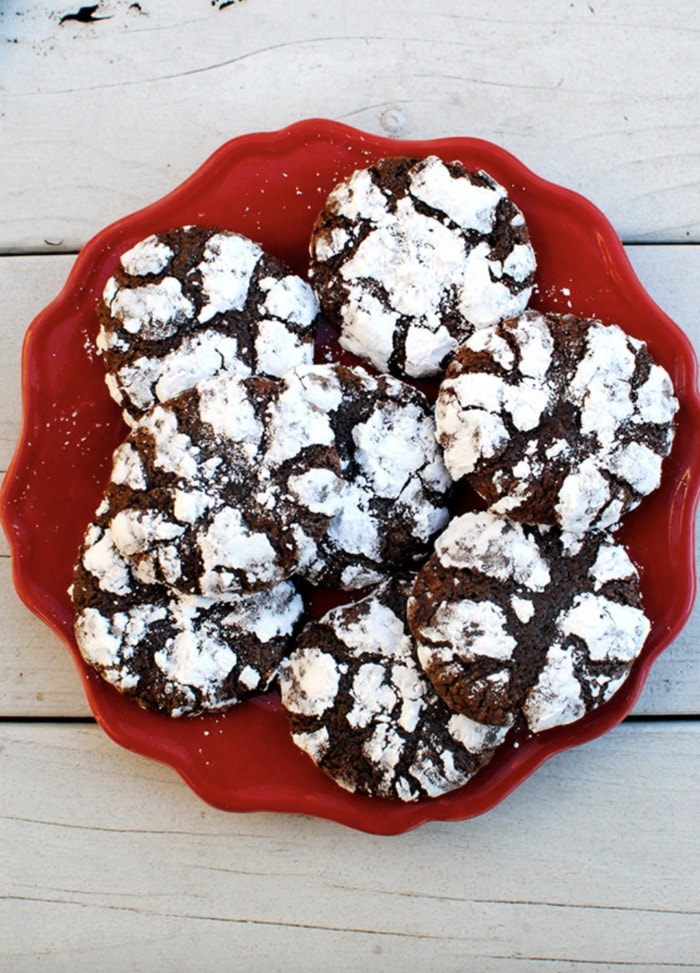 Popular Christmas Cookie in Each State - chocolate crackle cookies