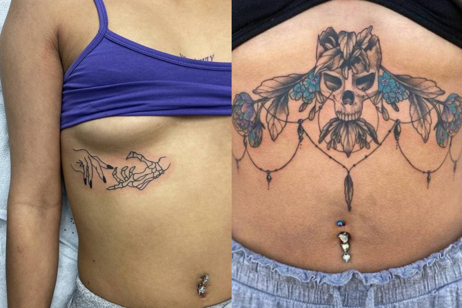 15 Underboob Tattoo Ideas for Your Next Session - Let's Eat Cake 15 Underboob Tattoo Ideas for Your Next Session - Let's Eat Cake
