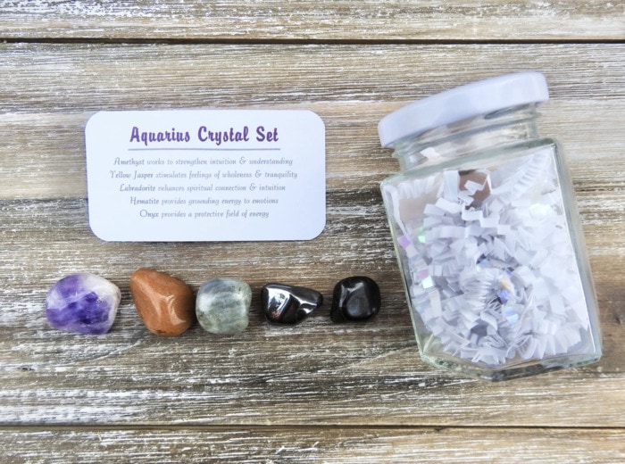 Aquarius Gifts - Crystal Set