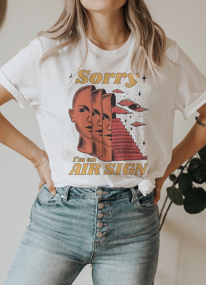 Aquarius Gifts - Sorry I'm An Air Sign