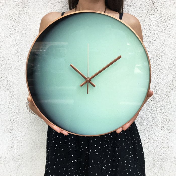 Aquarius Gifts - Uranus Wall Clock