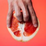 Best Sex Tips - fingers in grapefruit