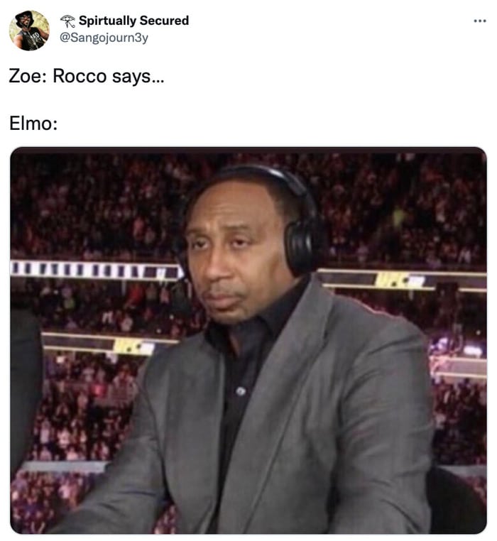Elmo Rocco Memes - sportscaster
