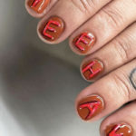 Gel Short Nail Designs - Yeehaw nails