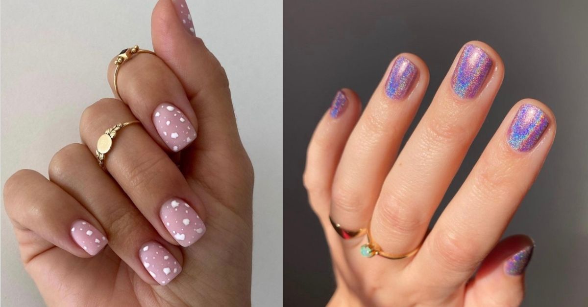 These 16 Gel Short Nail Designs Are Anything But Boring - Let's Eat Cake