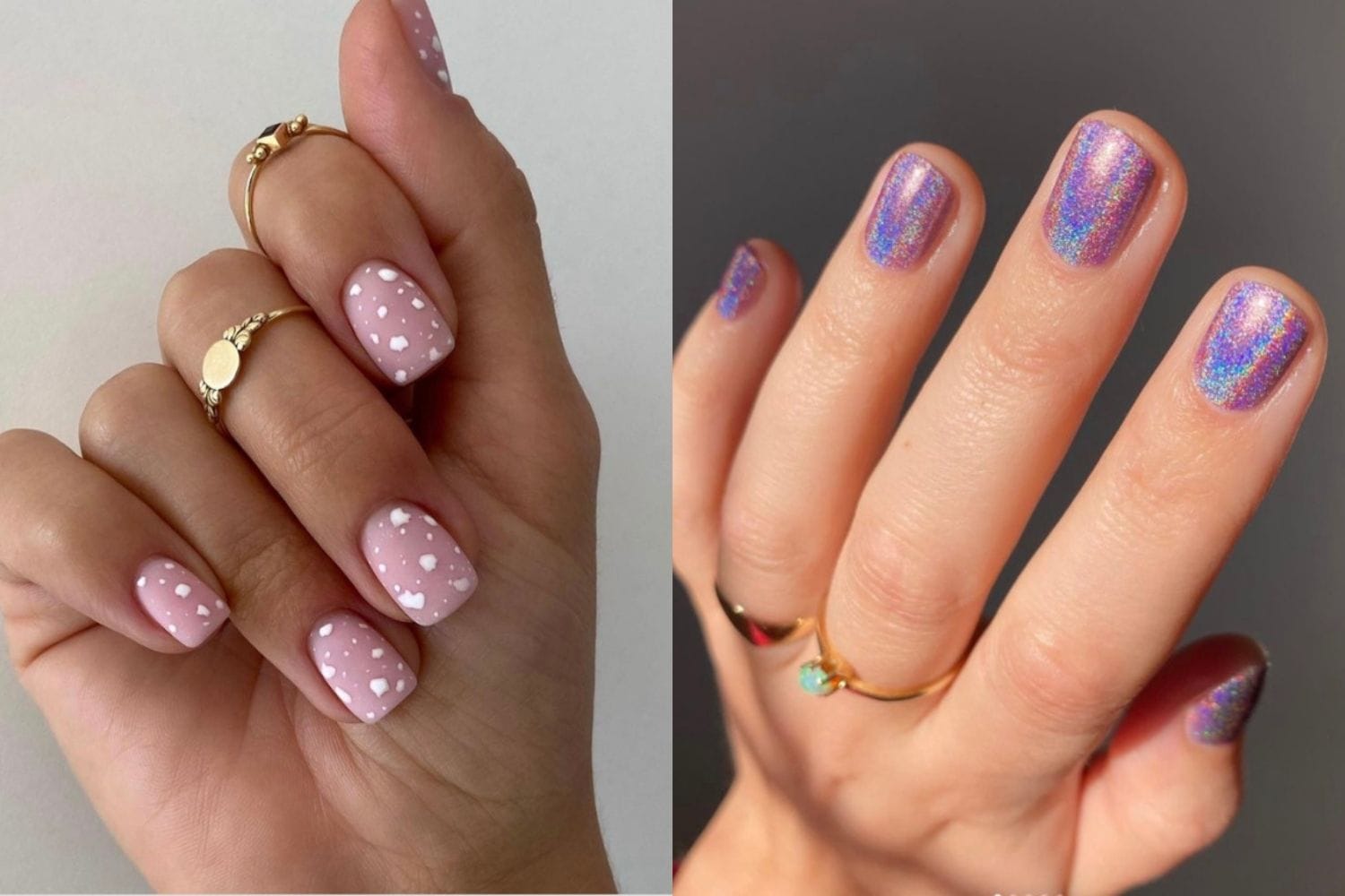 These 16 Gel Short Nail Designs Are Anything But Boring - Let's Eat Cake