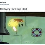 Hard Mtn Dew Baja Blast - spongebob