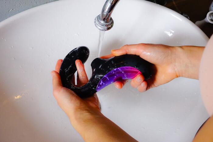 How to Clean Sex Toys - washing sex toy