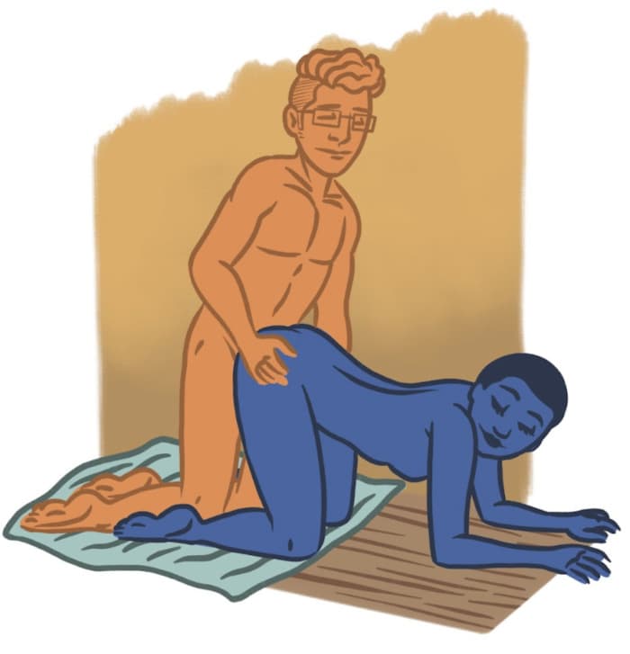 Kama Sutra Positions - Cow Dhenuka