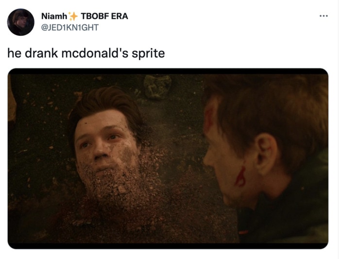 McDonald's Sprite Memes - infinity war