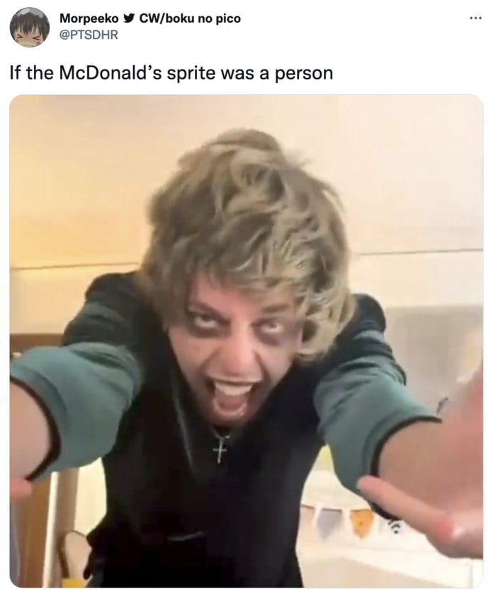 McDonald's Sprite Memes - pete davidson