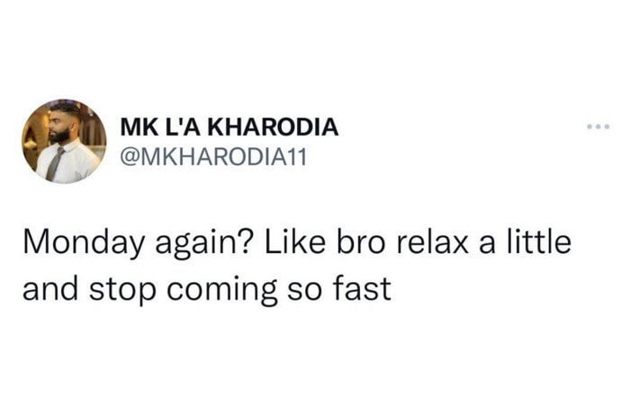 Monday Memes - bro relax