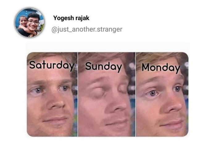 Monday Memes - Saturday blink Monday