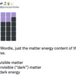 Not Wordle Memes - dark matter