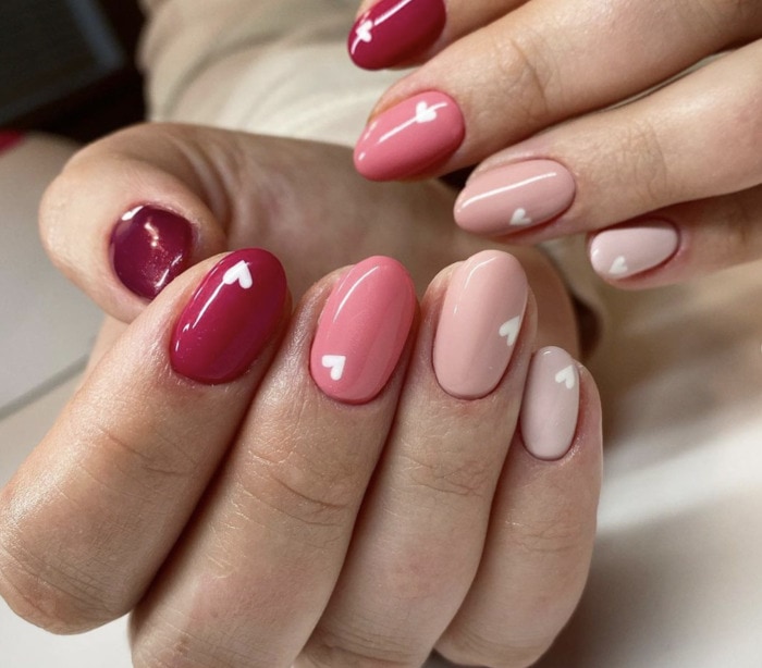 18 Pink OmbrÃ© Nail Designs Not Just For Valentine'S Day - Let'S Eat Cake