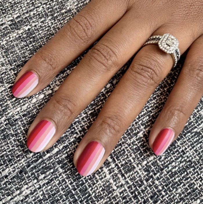 18 Pink Ombré Nail Designs Not Just for Valentine's Day - Let's Eat Cake