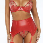 Savage X Fenty Valentine's Day 2022 - Glossy Flossy Garter Skirt