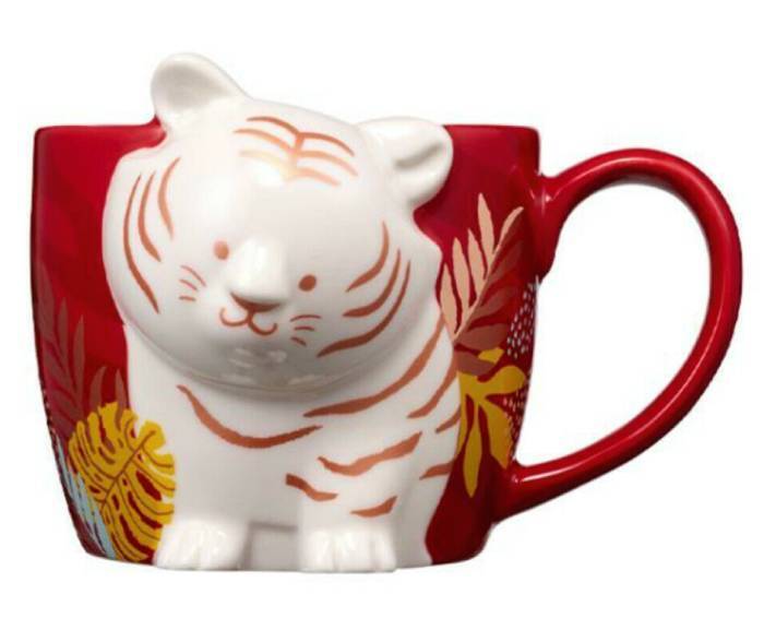 Starbucks Lunar New Year Cups - Red Tiger Mug