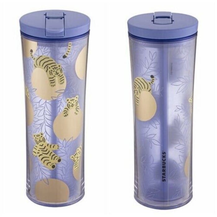 Starbucks Lunar New Year Cups - Starbucks Playful Tiger Dance Cold Water Cup