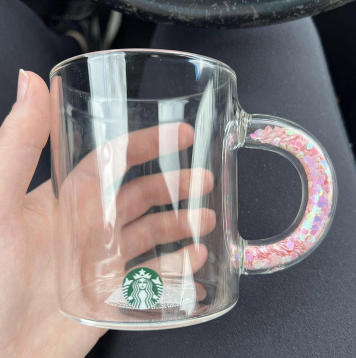 Starbucks Valentines Cups Tumblers 2022 - Confetti Mug